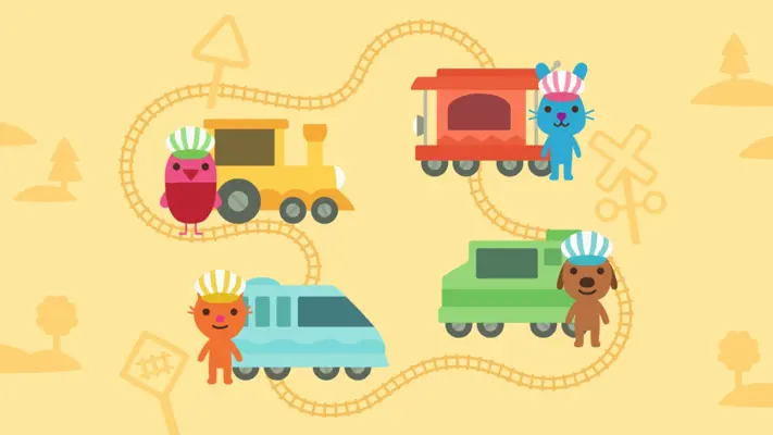 Sago Mini Train Adventure android App screenshot 1